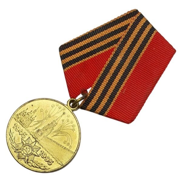 RUSSIA 50th Anniversary of Victory in the Great Patriotic War 1941–1945 / WWII Victory Medal