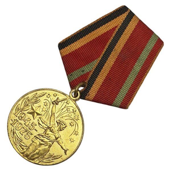 RUSSIA USSR / 30th Anniversary of Victory in the Great Patriotic War 1941–1945 / WWII Victory Medal