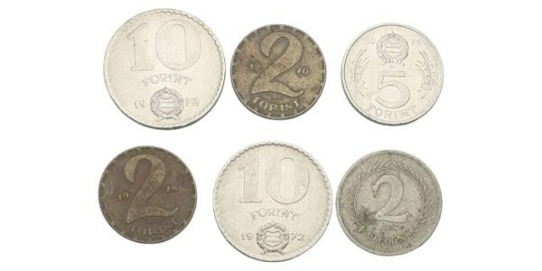 HUNGARY coins lot / 6 pcs.