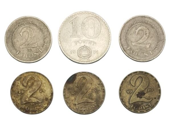 HUNGARY coins lot / 6 pcs.