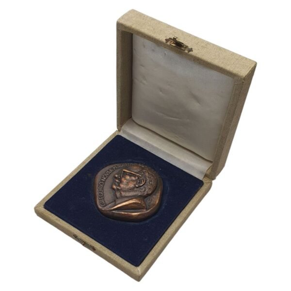 CROATIA Grga Novak by Vanja Radauš (1969) / Bronze medal / 299 g / 70 mm / in case
