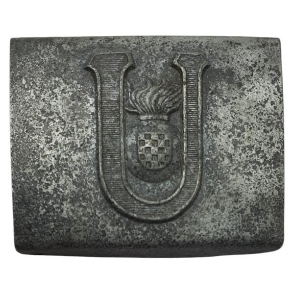 CROATIA Ustasa Army Belt Buckle / WWII era