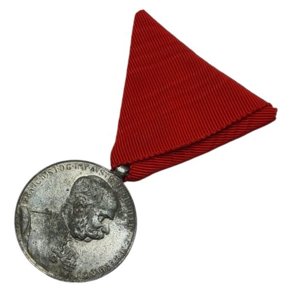 AUSTRIA-HUNGARY Signum Memoriae 1848-1898 / war material / military medal