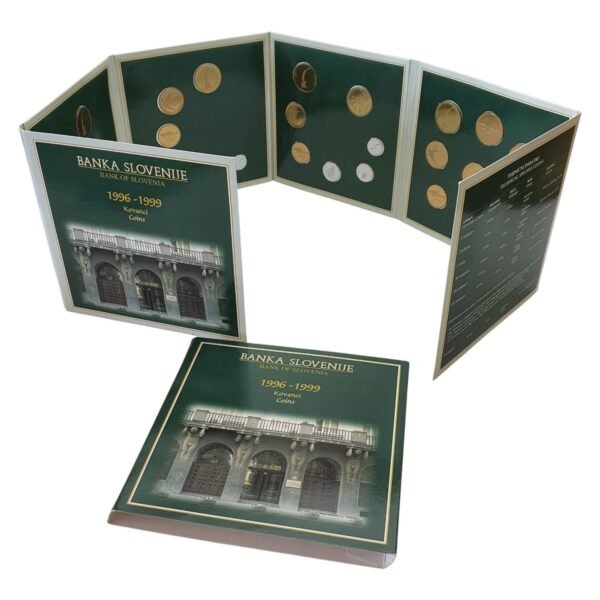 SLOVENIA 1996-1999 official mint set