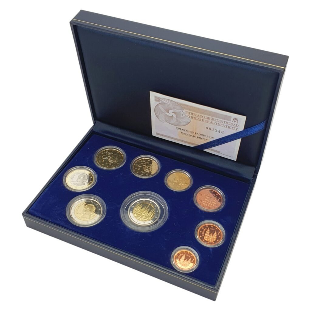 SPAIN 2010 official euro proof set