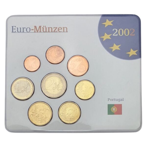 PORTUGAL 2002 euro coins set