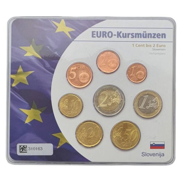 SLOVENIA 2007 euro coins set
