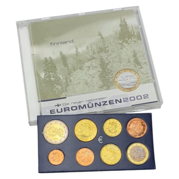 FINLAND 1999-2001 euro coins set