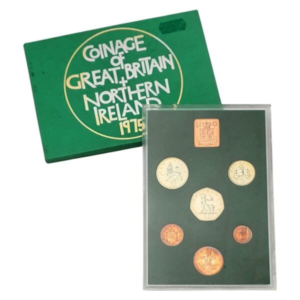 GREAT BRITAIN 1975 official mint set