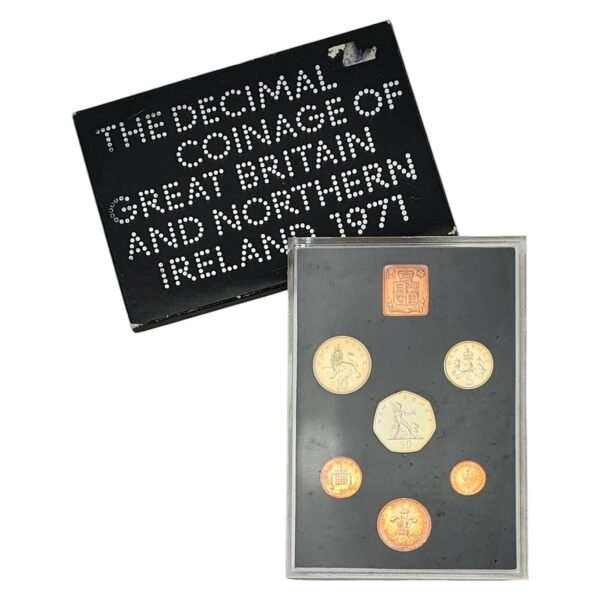 GREAT BRITAIN 1971 official mint set
