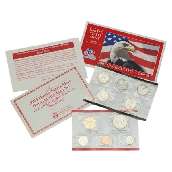 UNITED STATES OF AMERICA 2003 official mint set