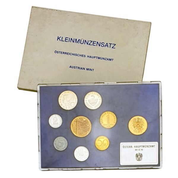 AUSTRIA 1988 official mint set