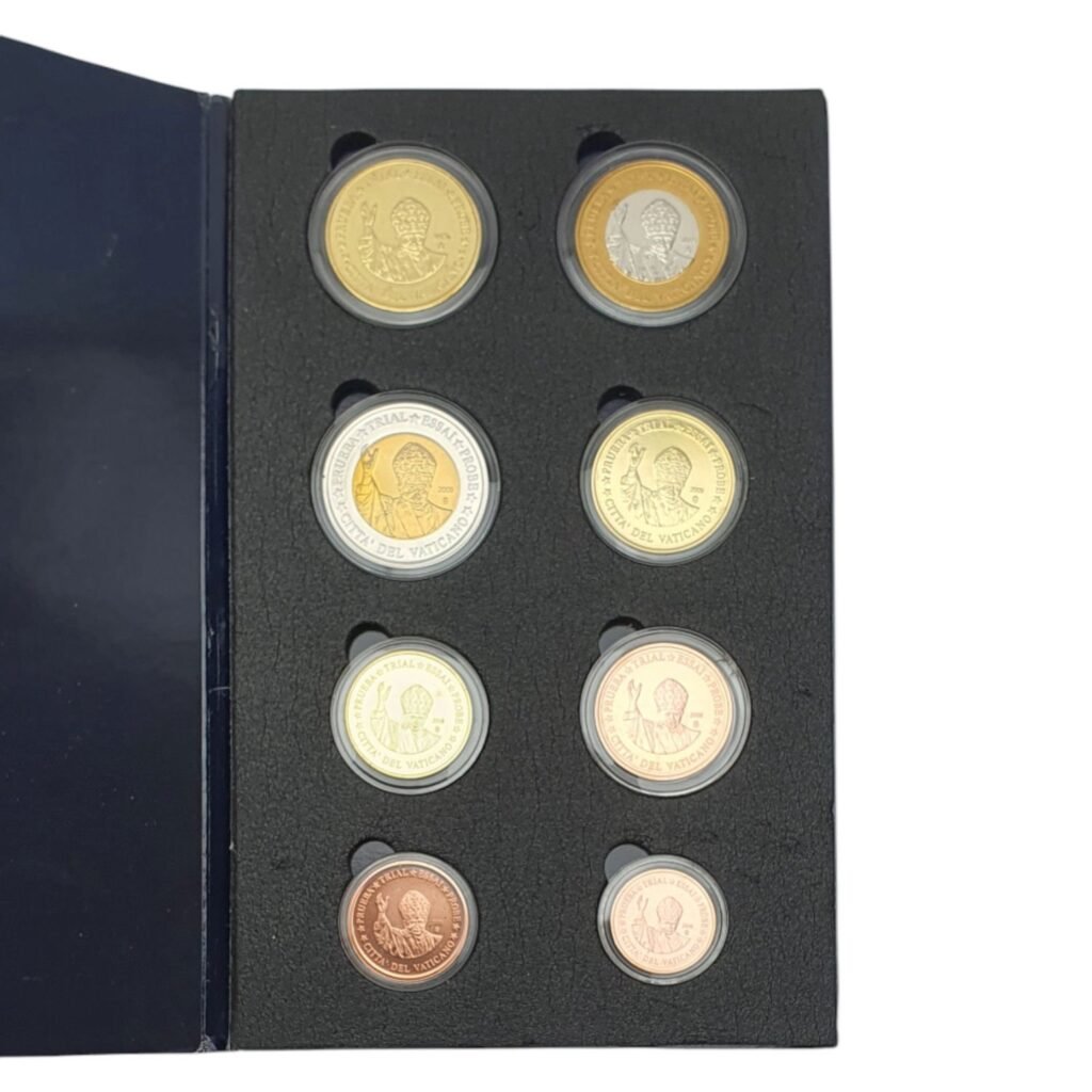 VATICAN CITY 2009 Pope John Paul II / euro essai / numismatic medals set