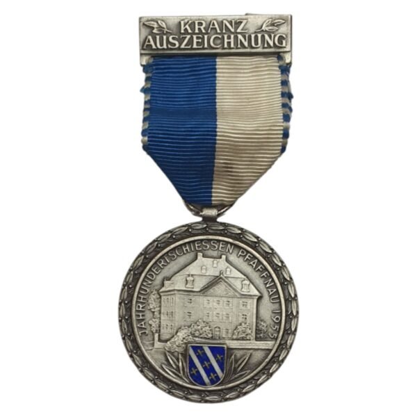 SWITZERLAND 1955 Shooting Festival / Pfaffnau / medal