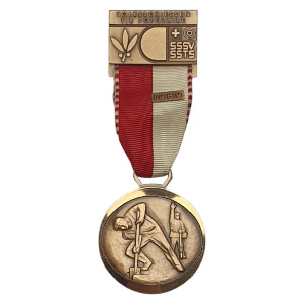 SWITZERLAND 1989 Shooting Festival / medal