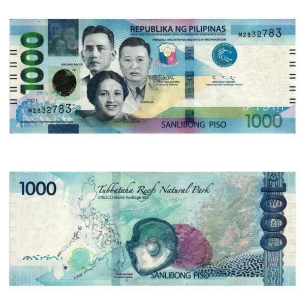 PHILIPPINES 1000 piso 2021 XF