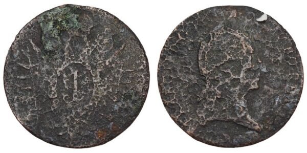 AUSTRIA 1 kreuzer 1800 VG