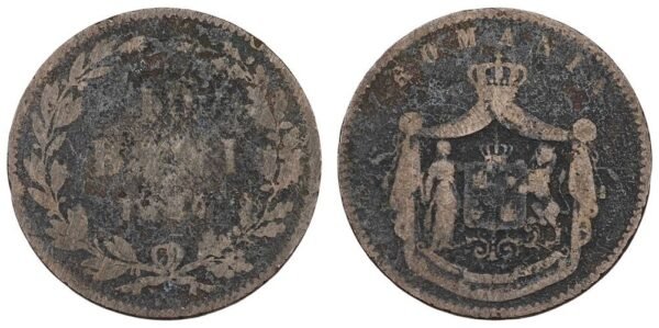 ROMANIA 10 bani 18__ F