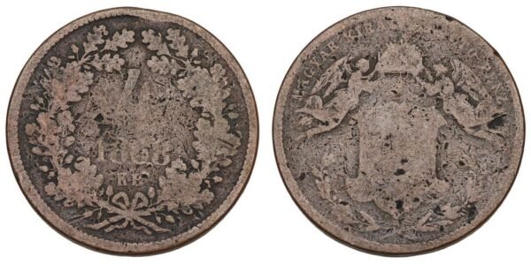 HUNGARY 4 krajczar 1868 F