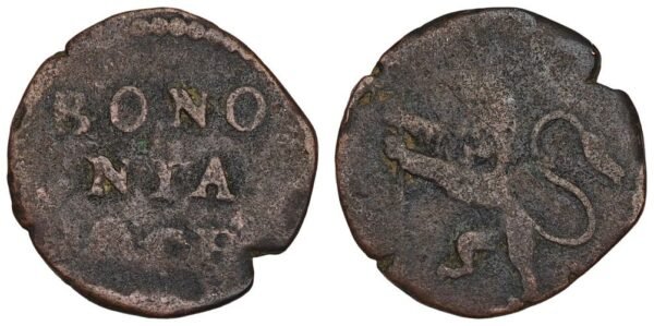 ITALY 1 quattrino 17th ct. / Bologna / F