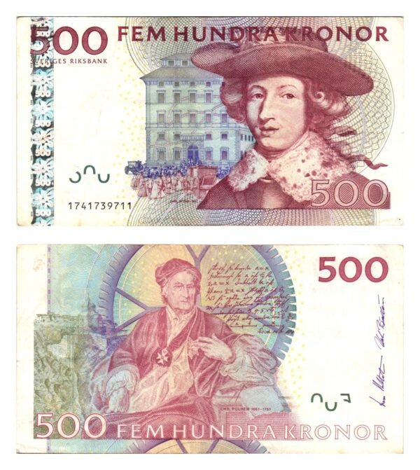 SWEDEN 500 kronor 2001 VF