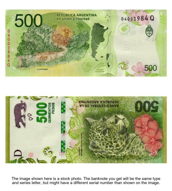 ARGENTINA 500 pesos ND UNC