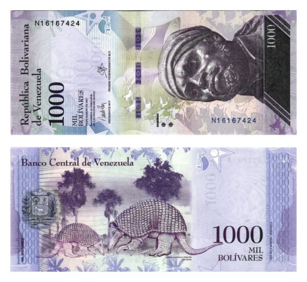 VENEZUELA 1000 bolivares 2017 UNC
