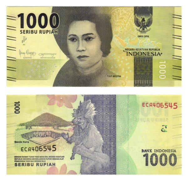 INDONESIA 1000 rupiah 2016 UNC