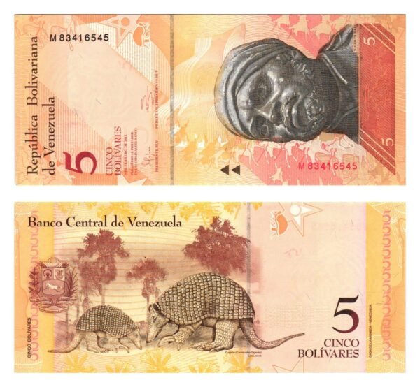 VENEZUELA 5 bolivares 2011 UNC