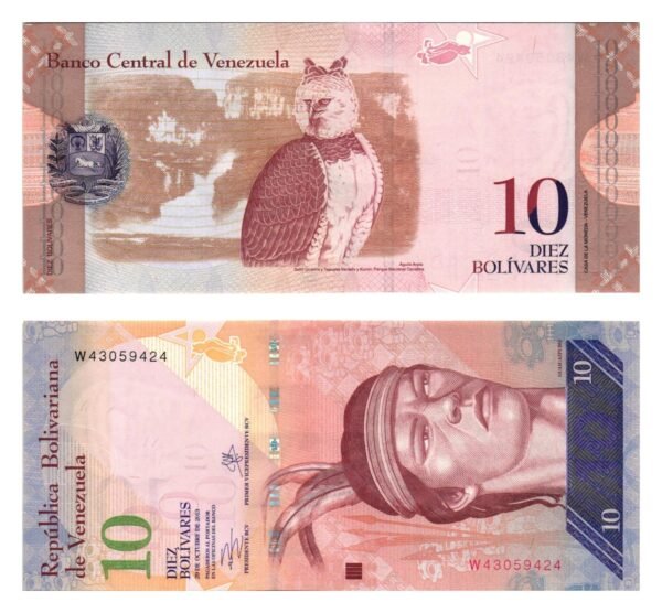 VENEZUELA 10 bolivares 2013 UNC