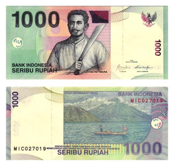 INDONESIA 1000 rupiah 2009 UNC
