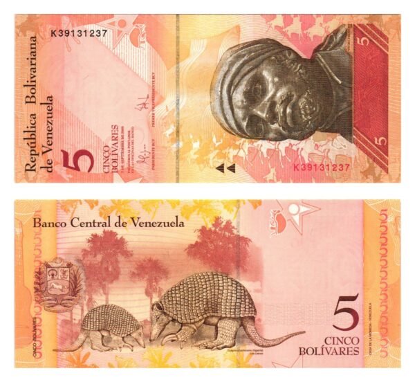 VENEZUELA 5 bolivares 2009 UNC