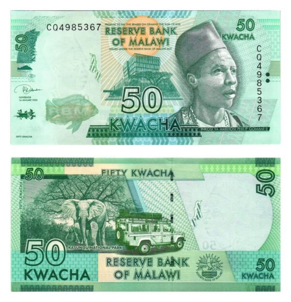 MALAWI 50 kwacha 2020 UNC