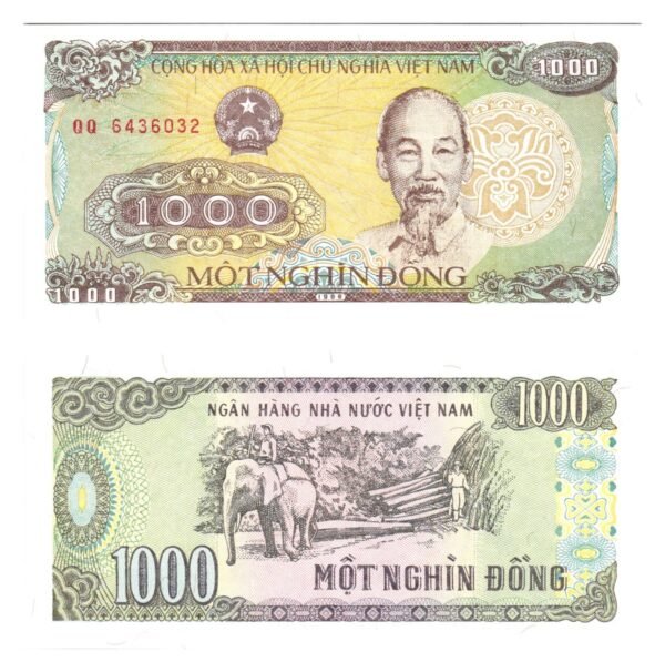 VIETNAM 1000 dong 1988 UNC