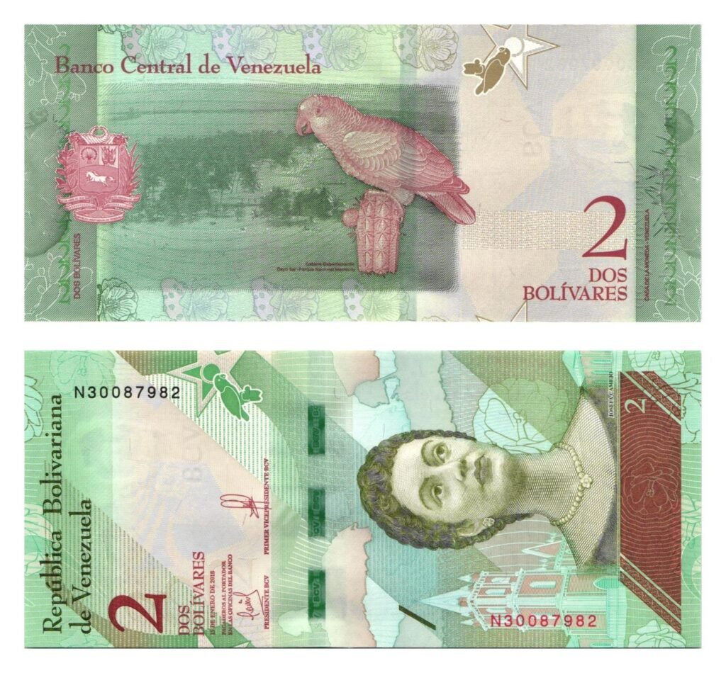 VENEZUELA 2 bolivares 2018 UNC