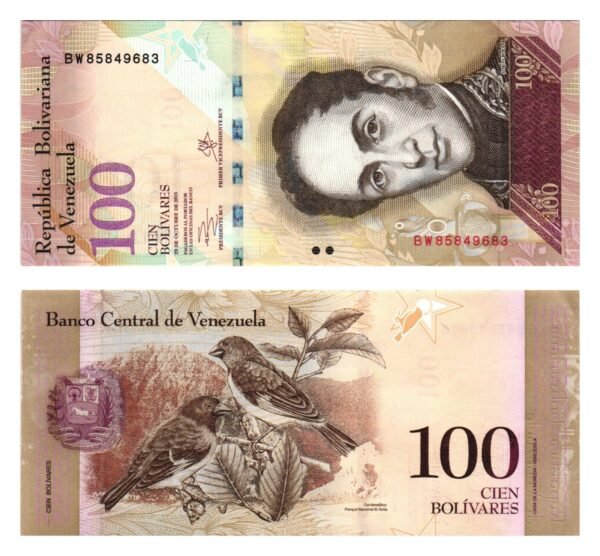 VENEZUELA 100 bolivares 2013 UNC