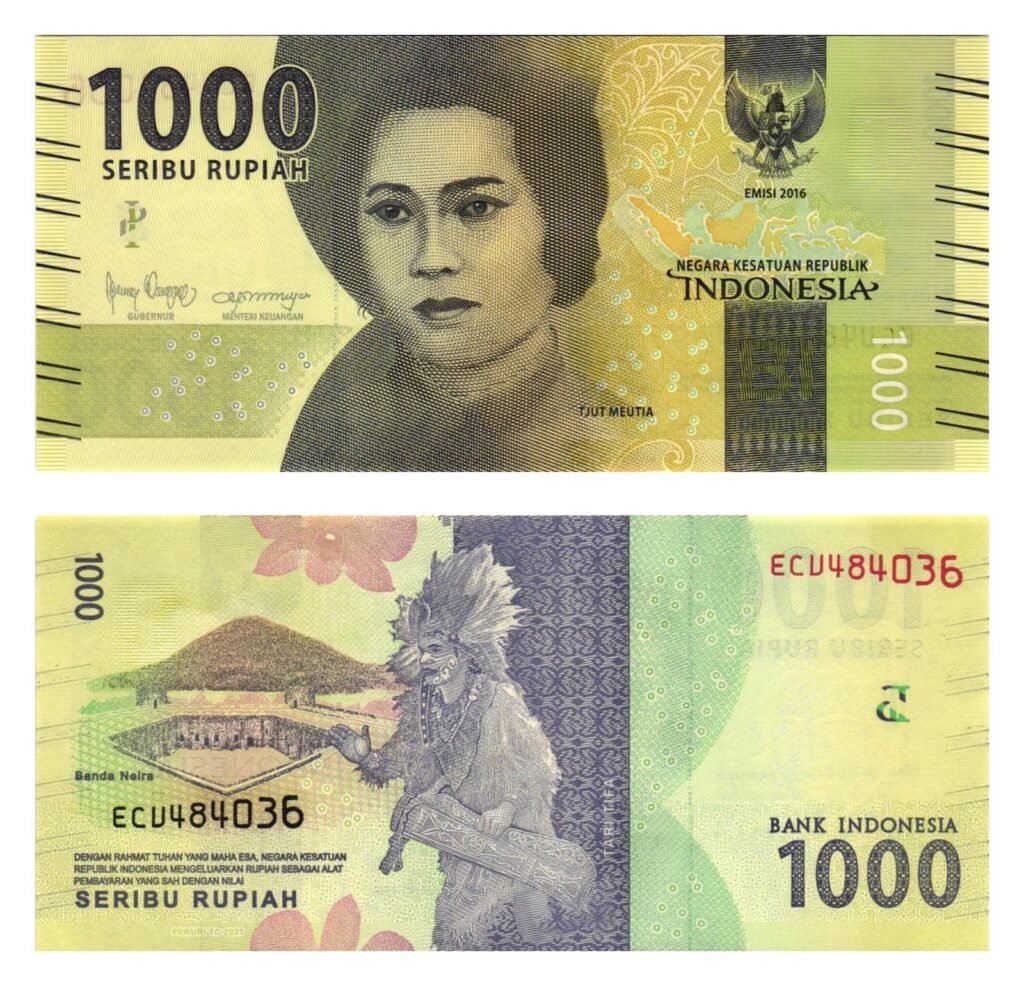 INDONESIA 1000 rupiah 2016 UNC
