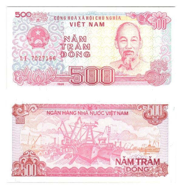 VIETNAM 500 dong 1988 UNC