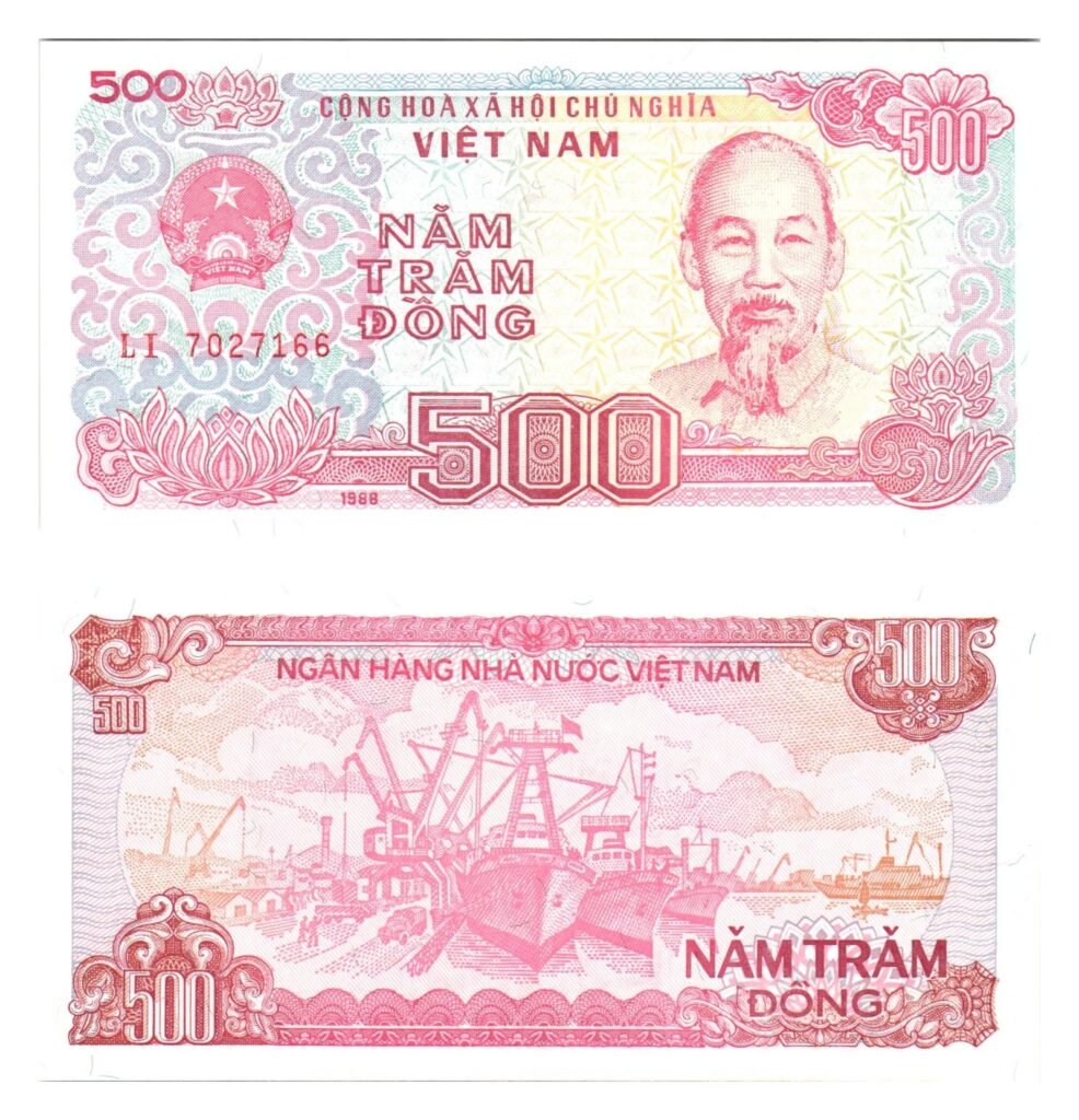 VIETNAM 500 dong 1988 UNC