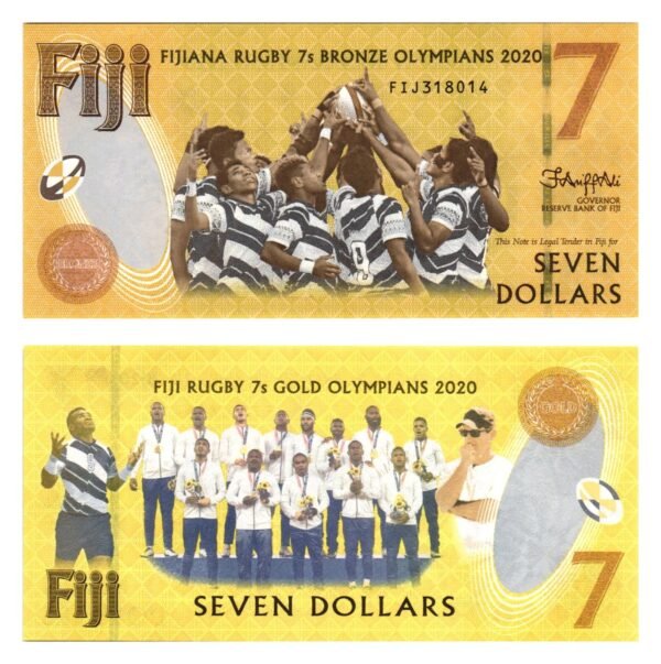FIJI 7 dollars 2020 / Fijiana Rugby 7s Bronze Olympians 2020 / UNC