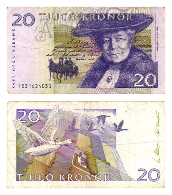 SWEDEN 20 kronor ND VF