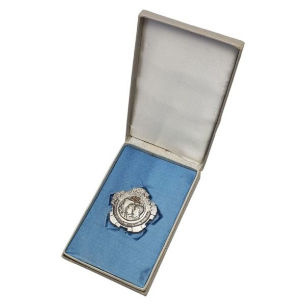 YUGOSLAVIA Order of Labor with Silver Wreath, 3rd class, vertical pin, ZIN mint, in case
