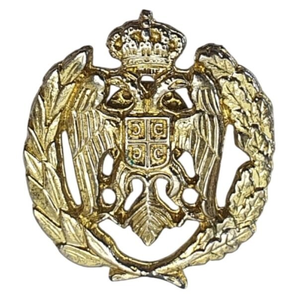CROATIA Serbian Chetnik cap badge / kokarda / 1990s wars / Aurea Celje screw