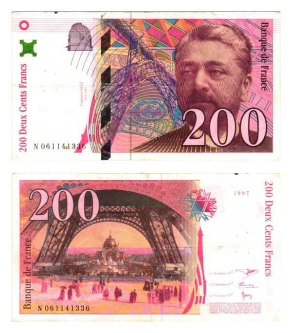 FRANCE 200 francs 1997 VF