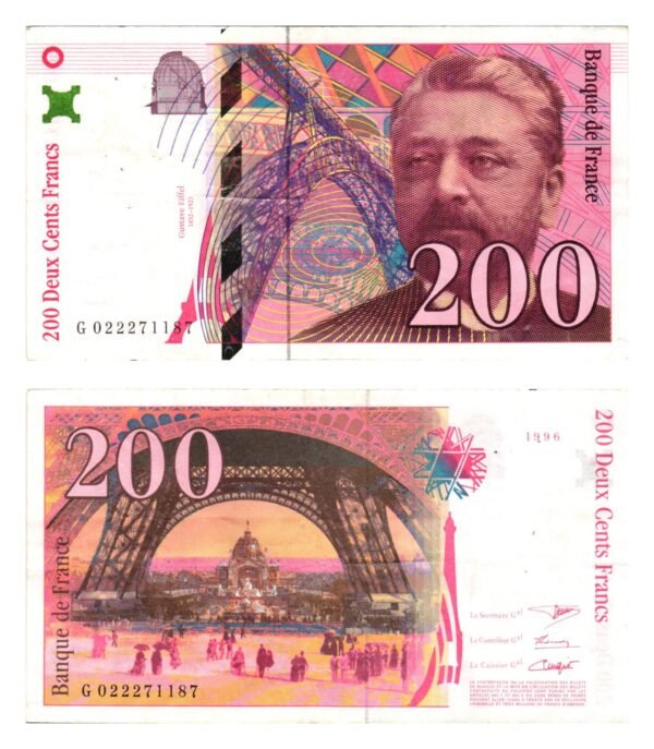 FRANCE 200 francs 1996 VF