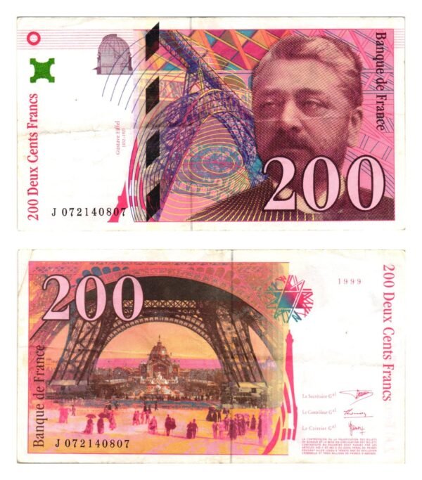 FRANCE 200 francs 1999 VF