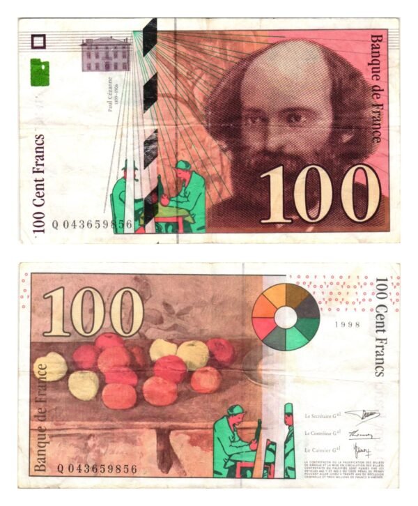 FRANCE 100 francs 1998 VF