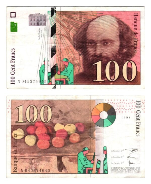 FRANCE 100 francs 1998 VF