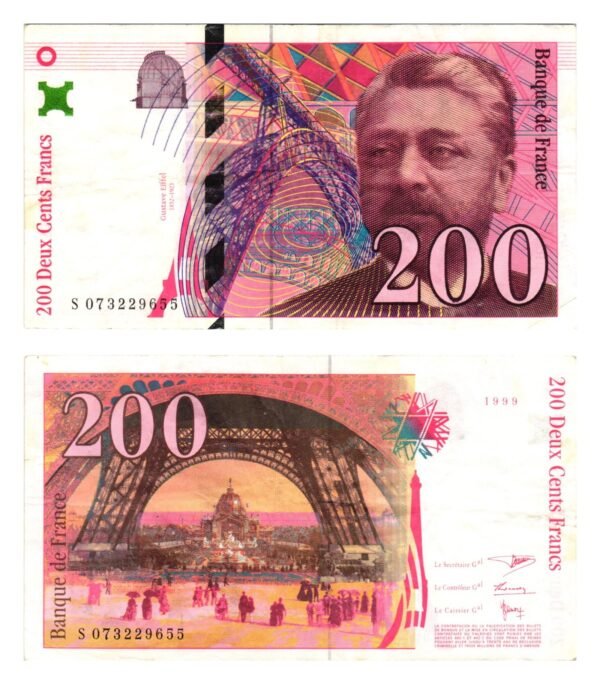 FRANCE 200 francs 1999 VF+