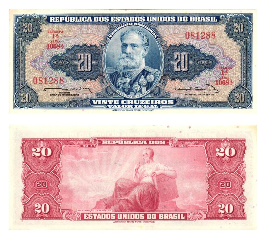 BRAZIL 20 cruzeiros ND XF